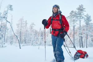 Snowhsoe Touring Exkursion mit Übernachtung im Pyhä-Luosto-Nationalpark ab Pyhä