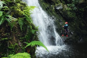 Discover Canyoning at Ribeira dos Caldeirões in São Miguel, Azores