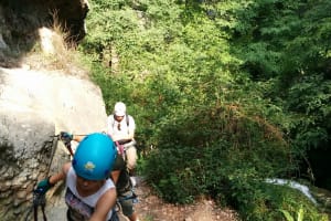Beginner Via Ferrata Rio Sallagoni at Lake Garda