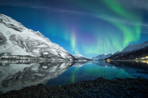 Excursion aux aurores boréales dans l'Arctique au départ de Tromsø