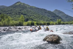 Private Rafting-Abfahrt auf dem Gave de Pau, Hautes-Pyrénées