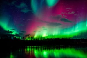 Chasse aux aurores boréales depuis Rovaniemi