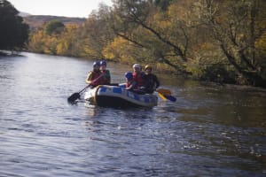 Rafting Safari on the River Oich near Fort William