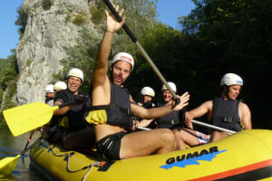 Rafting on the Cetina River from Split