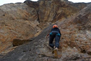 Camaleño Via Ferrata in Los Llanos, Picos de Europa