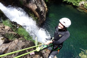 Canyoning Down the Frades River at Arouca, near Porto