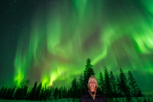 Expérience des aurores boréales en famille au départ de Rovaniemi