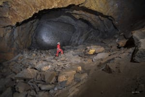 Bivouac and Caving at the Fontaine de Champclos near Les Vans, Ardèche