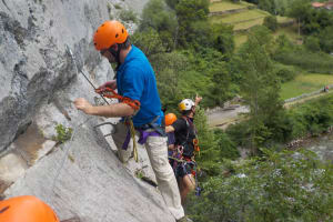 El Milar Via Ferrata at La Hermida, Picos de Europa