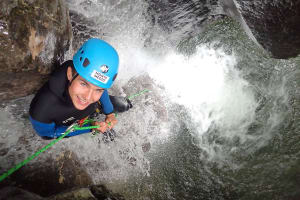 Sporty Descent of the Montmin Canyon near Annecy