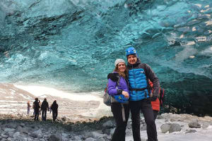 Crystal Blue Ice Cave Excursion in Vatnajökull National Park from Jökulsárlón