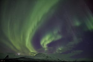 Overnight Northern Lights Tour in Kebnekaise with Sami Photo Guide, from Kiruna