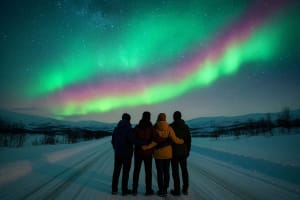 Geführte Nordlichterjagd in Alta