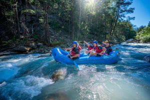 Descubrir el rafting en el Guisane desde Chantemerle, Serre Chevalier