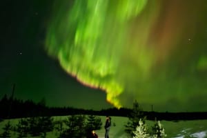 Nordlichterjagd von Oulu aus