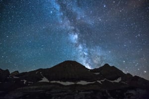 Raquetas de nieve nocturnas en el Puente de España desde Cauterets