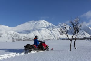 Snowmobiling Excursion in the Lyngen Alps from Tromsø