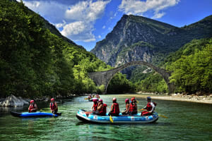 Rafting Excursion on the Arachthos River from Frasta near Ioannina