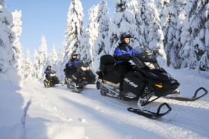 Snowmobile Excursion from Vuokatti