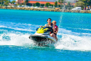 Excursión en moto acuática en Philipsburg con escapada a la playa, St. Maarten