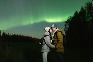 Excursion photographique des aurores boréales à partir de Rovaniemi 