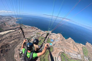 Tandem Paragliding in Costa Adeje from Playa de la Enramada, Tenerife