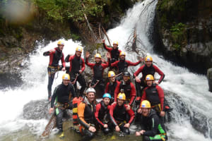 Discover Canyoning in the Alpenrosenklamm Gorge near Imst, Tyrol