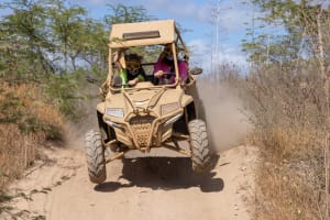 ATV & 3-Line Zipline Combo in the Oahu Jungle from Waikiki