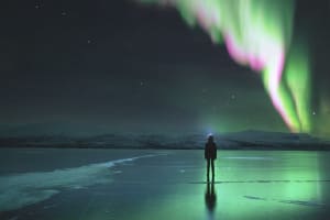 Fotografía de auroras boreales desde Abisko