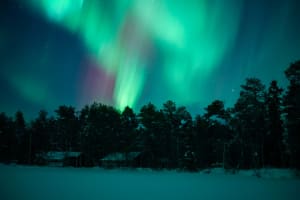 Excursion photographique des aurores boréales à partir de Rovaniemi 
