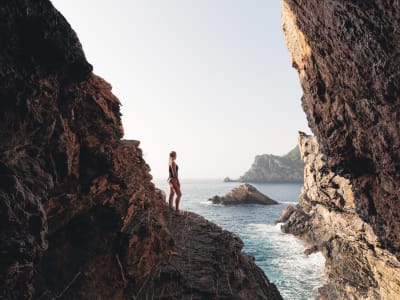 Randonnée au bord de la mer à Ibiza