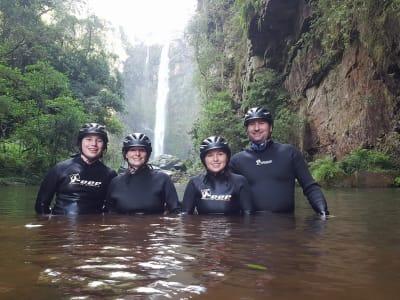 Canyoning in Mac-Mac Falls, in der Nähe des Krüger-Nationalparks