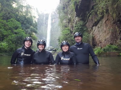 Canyoning in Mac Mac Falls, near Kruger National Park