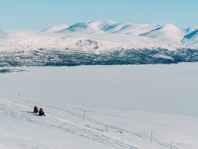 Excursion en motoneige à Låkktatjåkko depuis Abisko