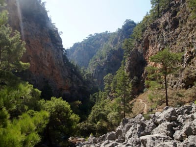 Randonnée dans les gorges d'Agia Irini, près de Sougia, au départ de Kissamos.