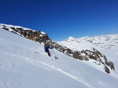 Skitourenfahrt von Chamonix, Mont Blanc