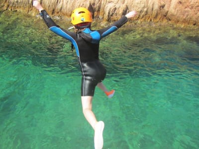 Coasteering en Sant Feliu de Guíxols, Costa Brava