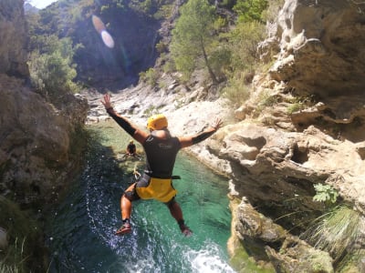 Canyoning excursion at Guadalmina in Benahavís, near Marbella