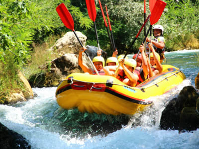 Rafting auf dem Fluss Cetina ab Slime