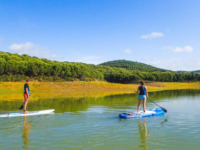 Stand Up Paddle Tour in Rio de Aljesur near Sagres, Algarve