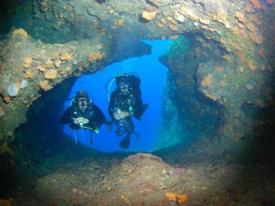 Adventure Scuba Diving for Certified Divers in Antiparos, Greece