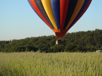 Vuelo en globo en Vezelay