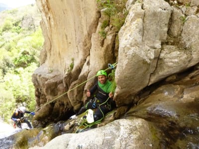 Canyoning in the Alcantara Gorges near Taormina