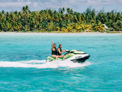 Geführte Jet-Ski-Tour auf der Lagune von Bora Bora