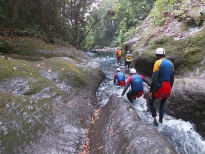 Canyon of Ravine Chaude in Basse-Terre, Guadeloupe