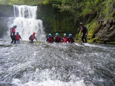 Canyoning in North Wales