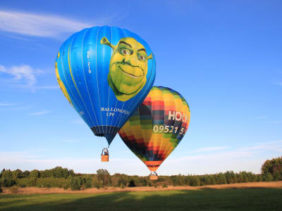 Panorama-Heißluftballonfahrt in Stockholm