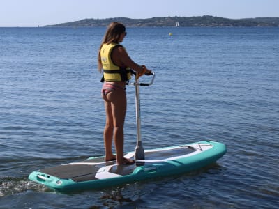 Balade encadrée en trottinette électrique des mers à Sainte-Maxime, près de Saint-Tropez