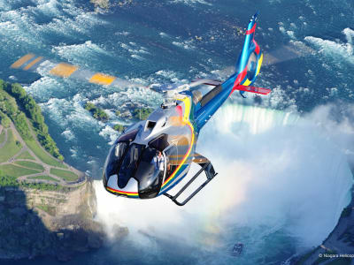 Helicopter Flight over Niagara Falls