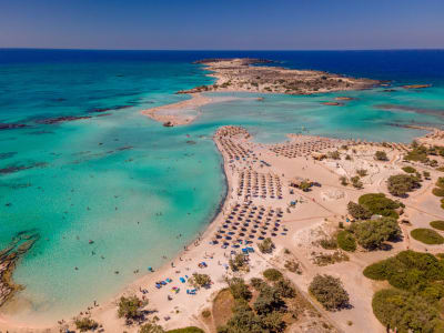 Excursion d'une journée à Elafonisi et Falassarna depuis Réthymnon et La Canée